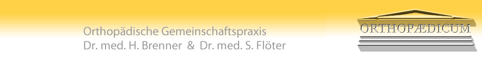 Orthopädische Gemeinschaftspraxis Dr. Brenner & Dr. Flöter - Orthopädicum Dortmund Aplerbeck